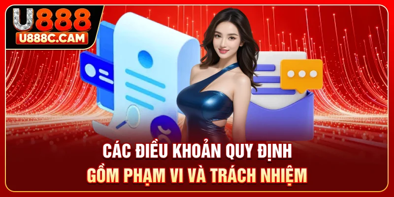Các điều khoản quy định gồm phạm vi và trách nhiệm